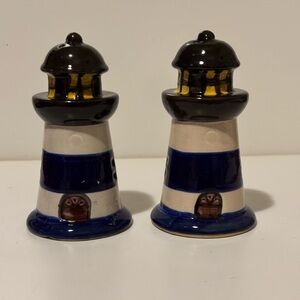Lighthouse Ceramic Shakers